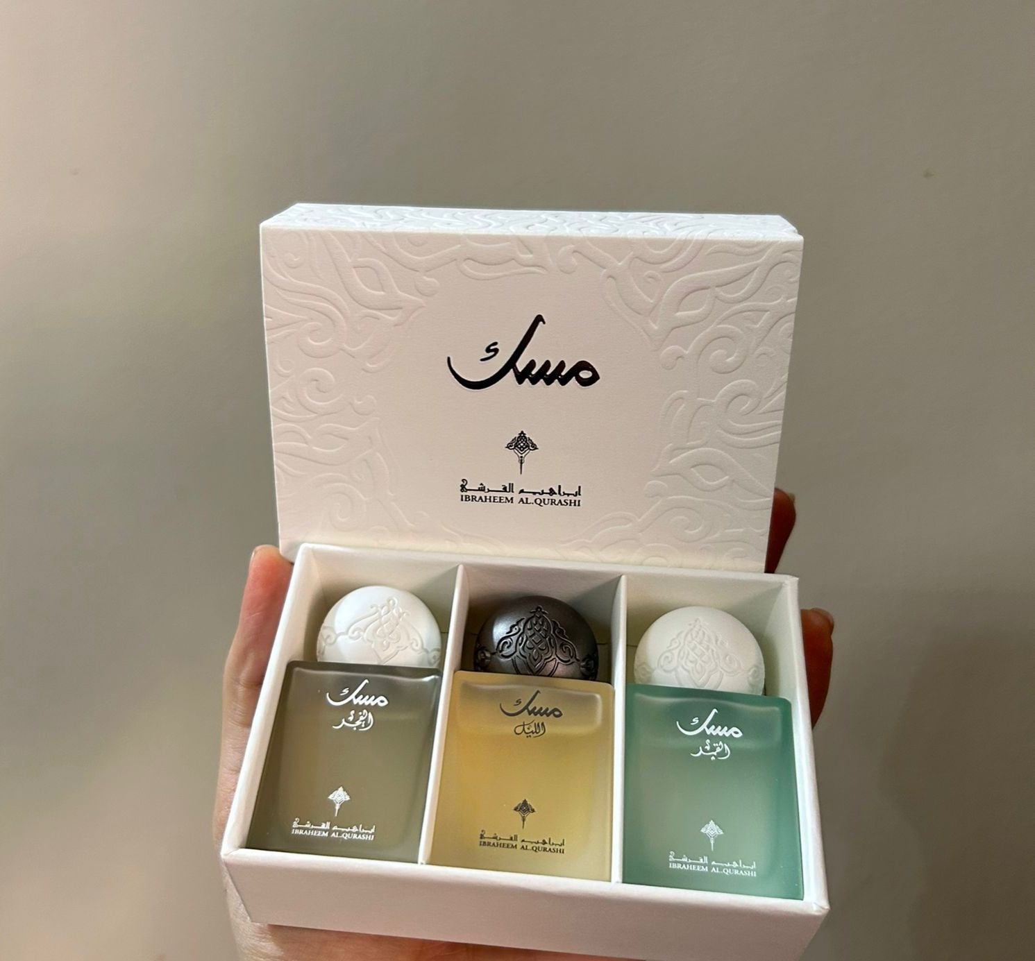 مجموعة ميني مسك- 3 عطور بحجم 10 مل - ابراق