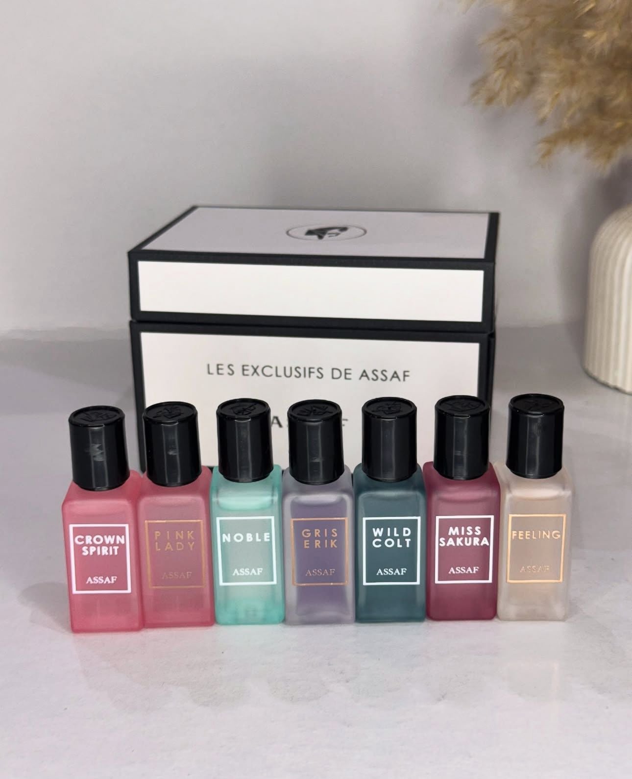 صندوق العينات من عساف - 7 * 5 مل