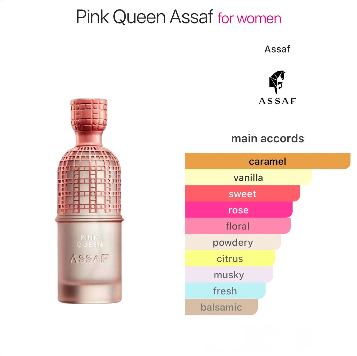 PINK QUEEN from ASSAF - 200 ML