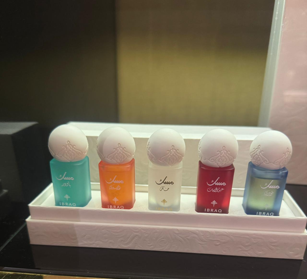 مجموعة دهن مسك  - 5*6 مل