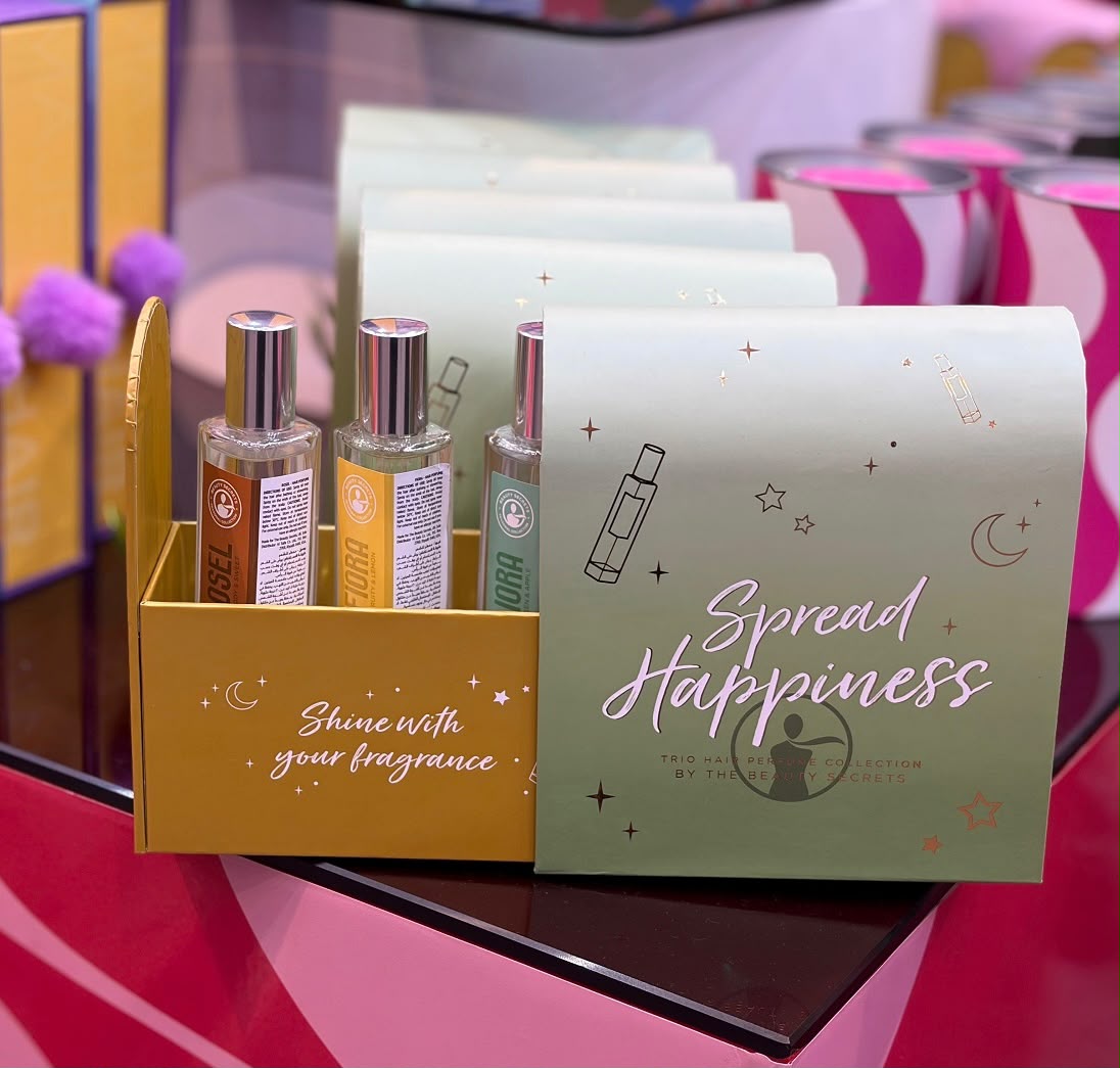 SPREAD HAPPINESS TRIO HAIR PERFUME 3X50 ML (Bath & Body)